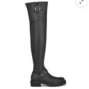 NEW Nine West Nans Lug Sole Over The Knee Boots #1391